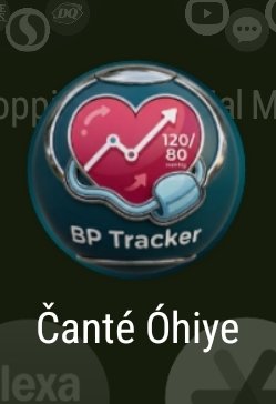 Čaŋté Ohiye Blood Pressure Tracker app icon