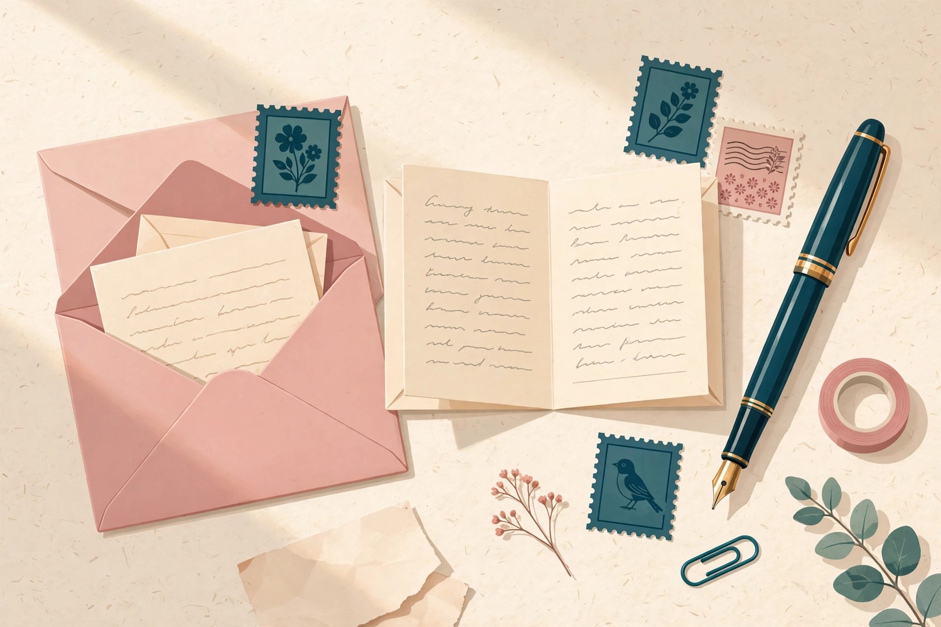 My Penpals illustration